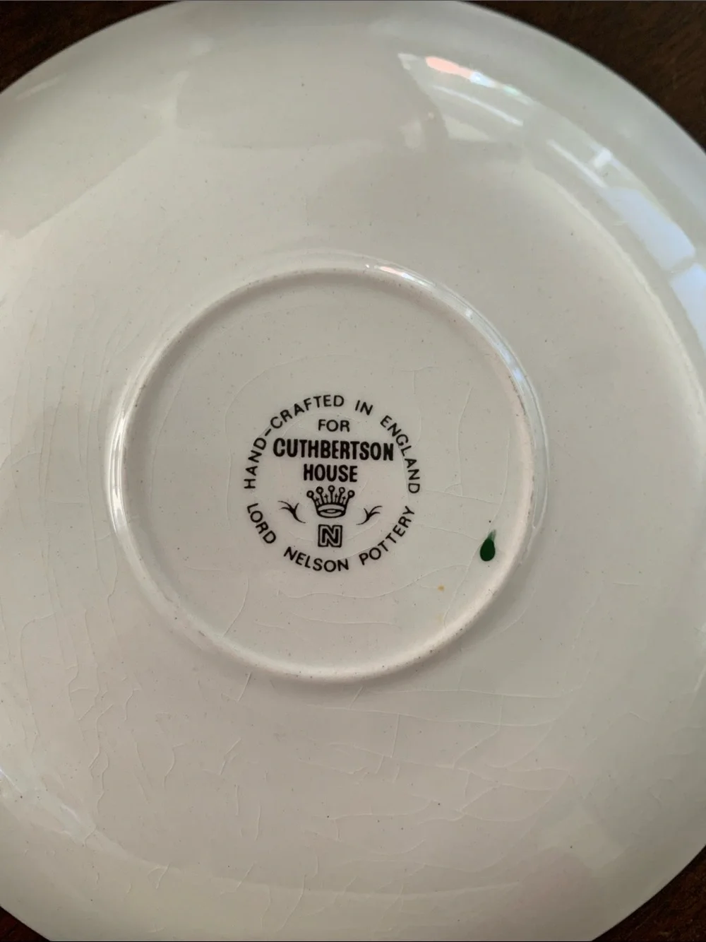 Cuthbertson saucers 5”
